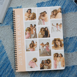 Agenda Planner anual de Personalizado moderno de fotograf