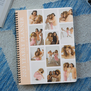 Agenda Planner anual de Personalizado moderno de fotograf