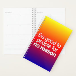 Agenda Planner arcoiris