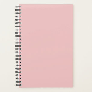 Agenda Planner Bebé Color rosa Simple Leche Bebé Rosa