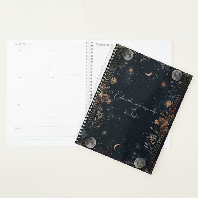 Agenda Planner/bloc de notas de mística celeste (Demostración)