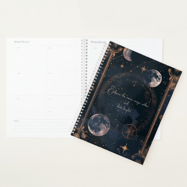 Agenda Planner/bloc de notas de mística celeste (Demostración)
