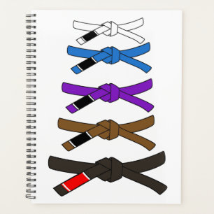 Agenda Planner brasileño de Jiu-Jitsu