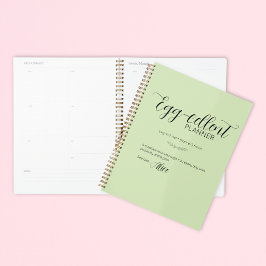 Agenda Planner Bunny personalizado de pascua de lima