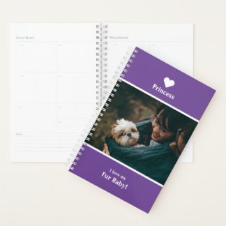 Agenda Planner con Personalizado Photo & Safety Reminder
