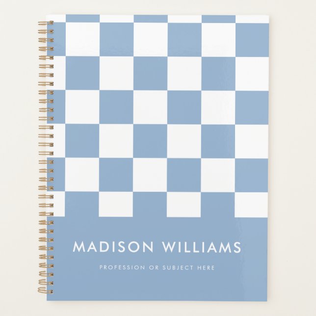 Agenda Planner cuadrado moderno mínimo (Anverso)