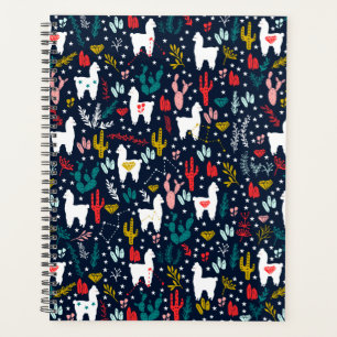 Agenda Planner Cute Alpaca
