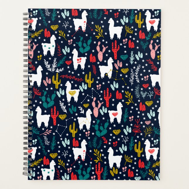 Agenda Planner Cute Alpaca (Anverso)