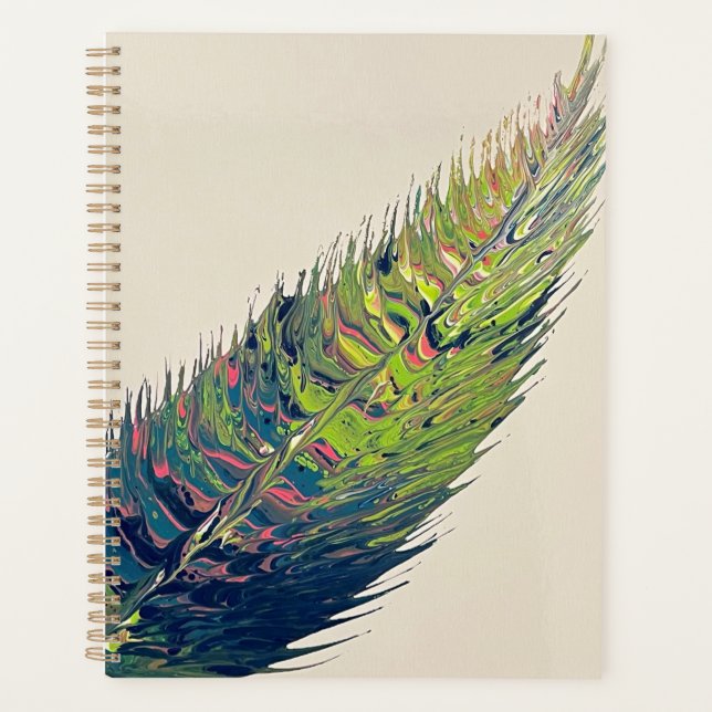 Agenda Planner de arte de pluma  (Anverso)