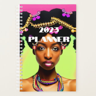 Agenda Planner de Black chica 2023