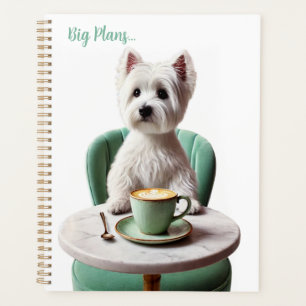 Agenda Planner de café con leche
