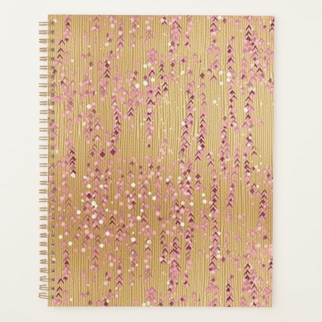 Agenda Planner de Chiyogami Blossom Trailing (Anverso)