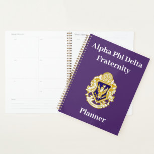 Agenda Planner de delta alfa Phi