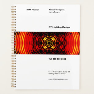 Agenda Planner de diseño de iluminación