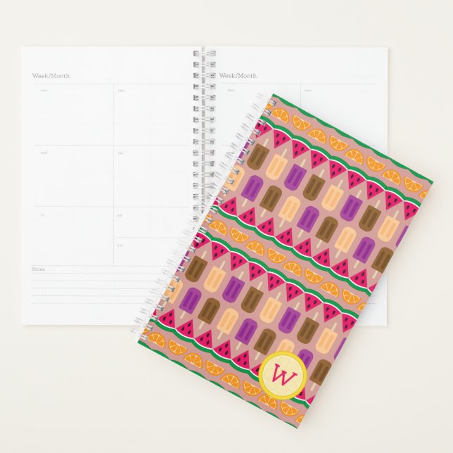 Agenda Planner de dulces de verano (Demostración)