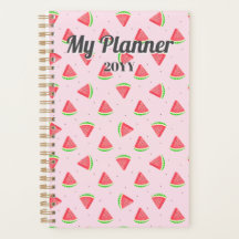 Planner de espiral de sandía