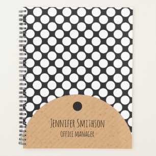 Agenda Planner de estilo geométrico moderno