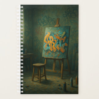 Agenda Planner de estudio de grafiti 2026