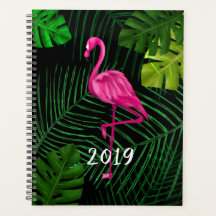 Planner de flamingo tropical