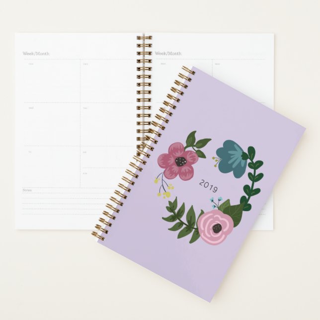 Agenda Planner de Floral 2019 (Demostración)