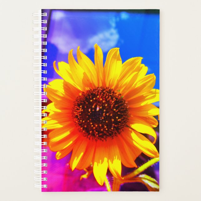 Agenda Planner de girasol (Anverso)