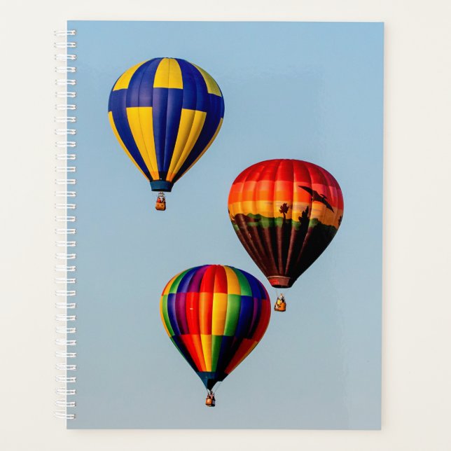 Agenda Planner de globos aerostáticos 2024 (Anverso)