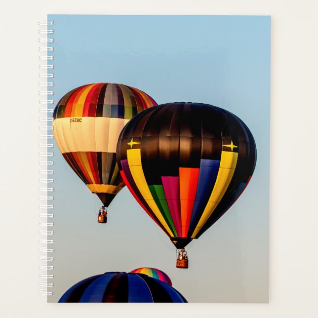 Agenda Planner de globos aerostáticos 2024 (Anverso)