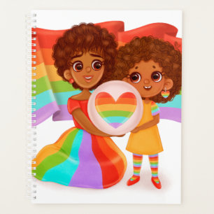 Agenda Planner de hermanas arcoiris