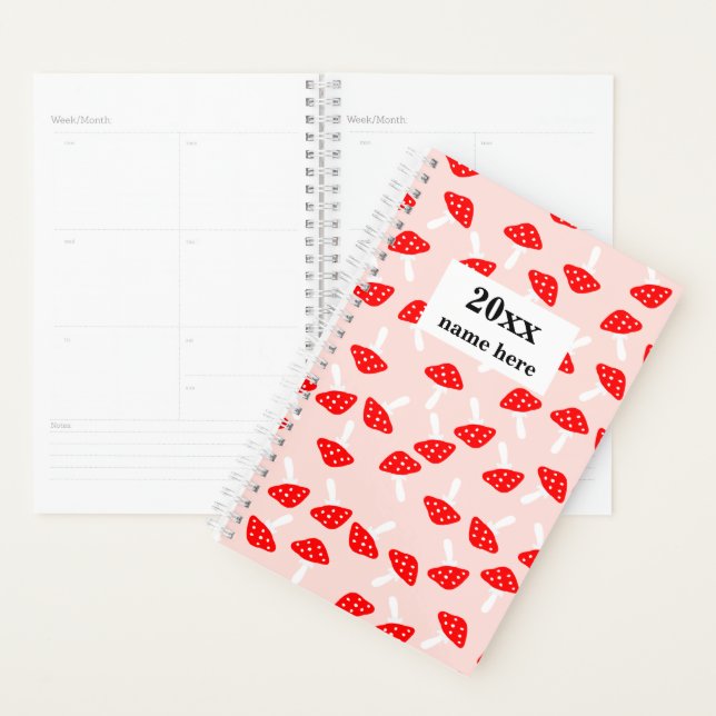 Agenda Planner de hongos personalizado (Demostración)