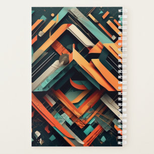 Agenda Planner de infinito geométrico 3D