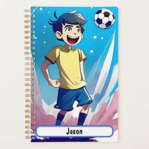 Agenda Planner De Kicker Con Nombre De Personalizable