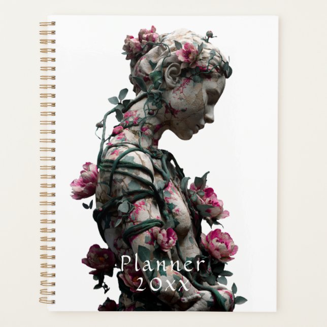 Agenda Planner de la diosa floral (Anverso)