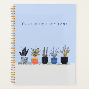 Agenda Planner de la planta de Ilustracion botánico