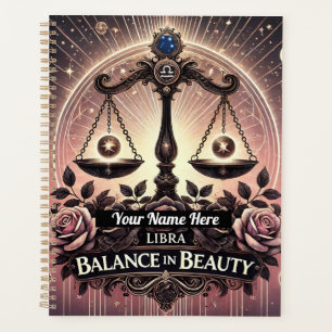 Agenda Planner de Libra "Equilibrio en Belleza"