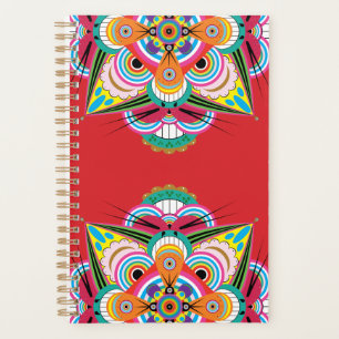 Agenda Planner de Mandala para dragón de tigre (2 tamaños