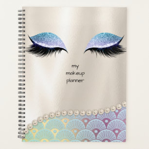 Agenda Planner de maquillaje Eyelash Design Planner 2