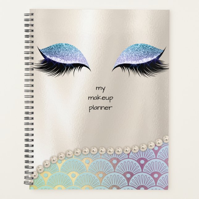 Agenda Planner de maquillaje Eyelash Design Planner 2 (Anverso)
