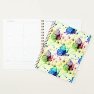 Agenda Planner de mariposas acuáticas