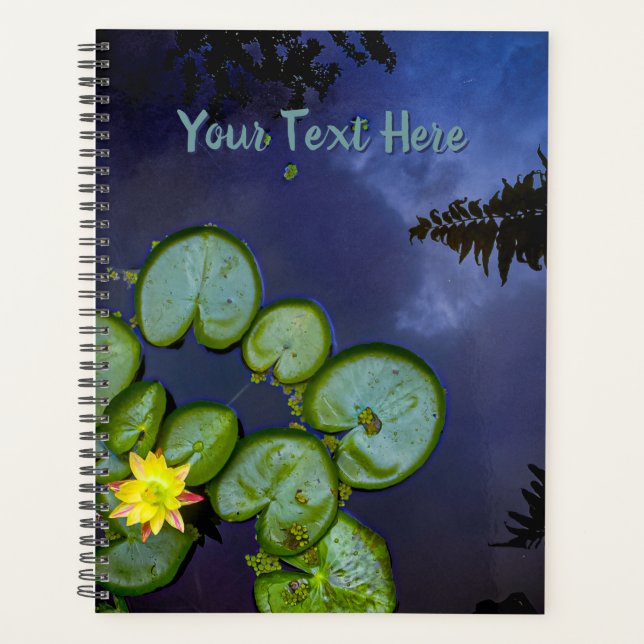 Agenda Planner de "Midnight Lily" (Anverso)