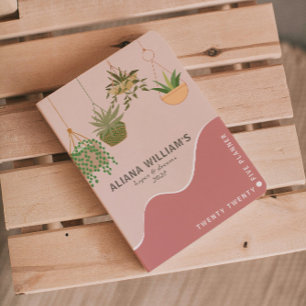 Agenda Planner de moda Resumen Gardener Rosa 2025