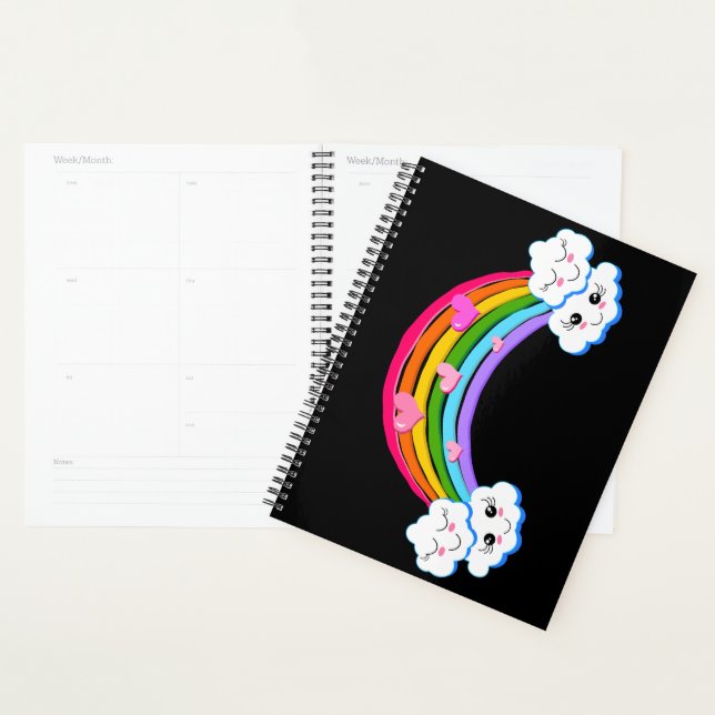 Agenda Planner de nubes arco iris (Demostración)