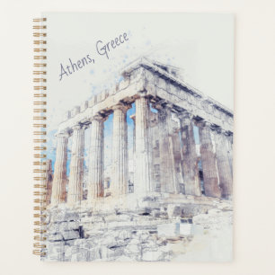 Agenda Planner de Partenón Atenas Grecia - Antiguos lugar