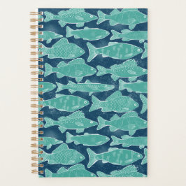 Agenda Planner de peces del lago