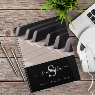 Agenda Planner de Piano Teacher Music Lessons 2026