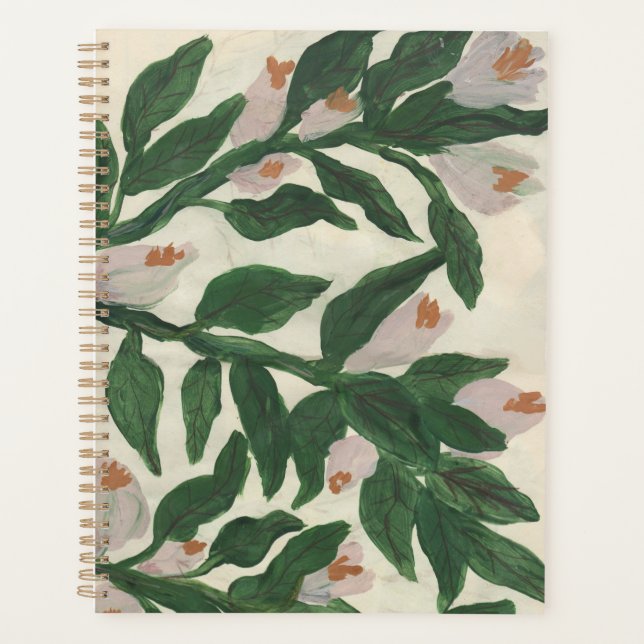 Agenda Planner de plantas de escalada (Anverso)