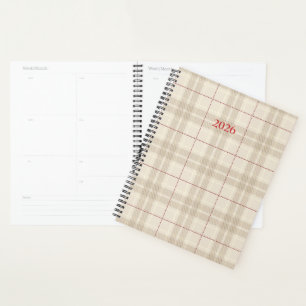 Agenda Planner de plante de piedra neutra