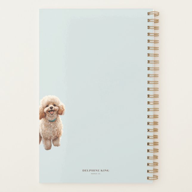 Agenda Planner de poodle Pals (Reverso)