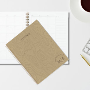 Agenda Planner de portada dura personalizado en blanco