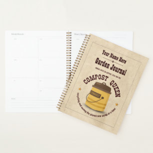 Agenda Planner de reina de compost