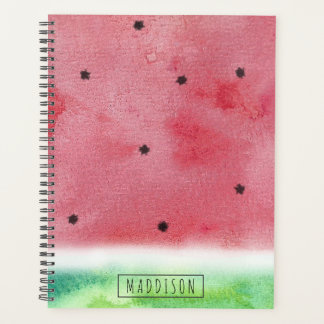Agenda Planner de sandía, diario de la sandía
